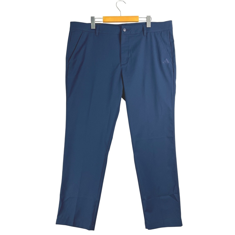 Adidas Ultimate365 Tapered Golf Pants Mens 38x30 Navy Blue IU2827 Regular Fit